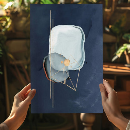 Line Art Shapes No. 1 Metal Wall Art