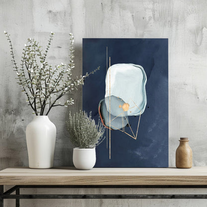 Line Art Shapes No. 1 Metal Wall Art