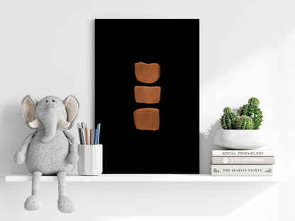 Line Art Shapes IV Metal Wall Art