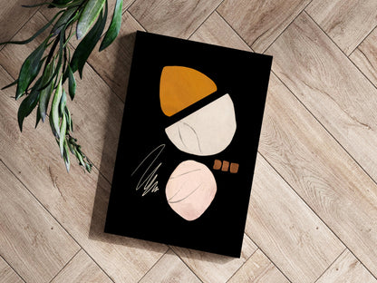 Line Art Shapes No. 5 Metal Wall Art