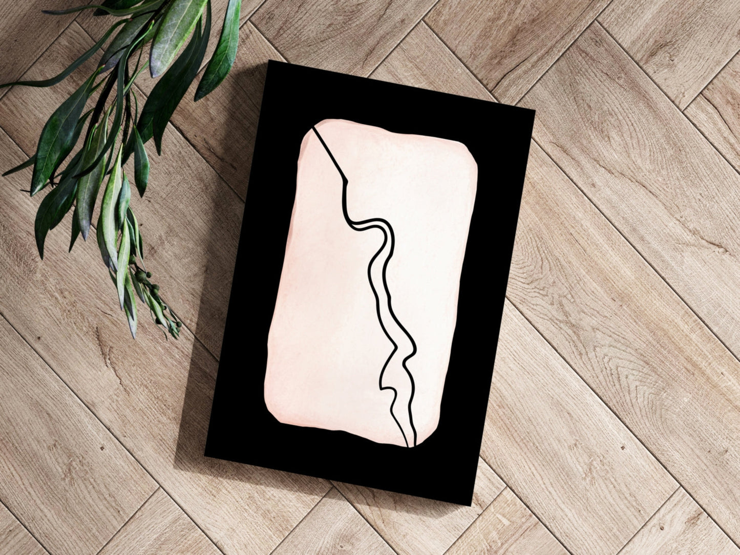 Line Art Shapes VII Metal Wall Art