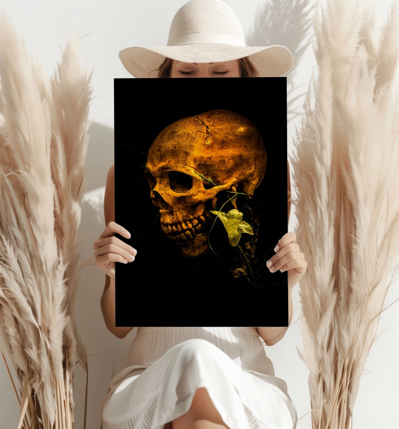 Skull Metal Wall Art