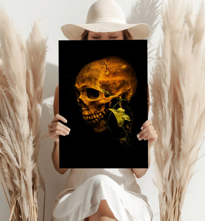Skull Metal Wall Art
