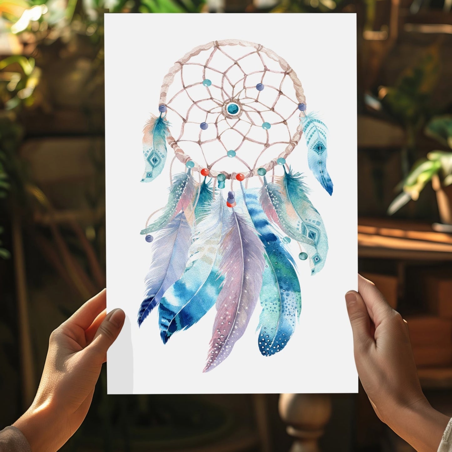 Dreamcatcher Metal Wall Art