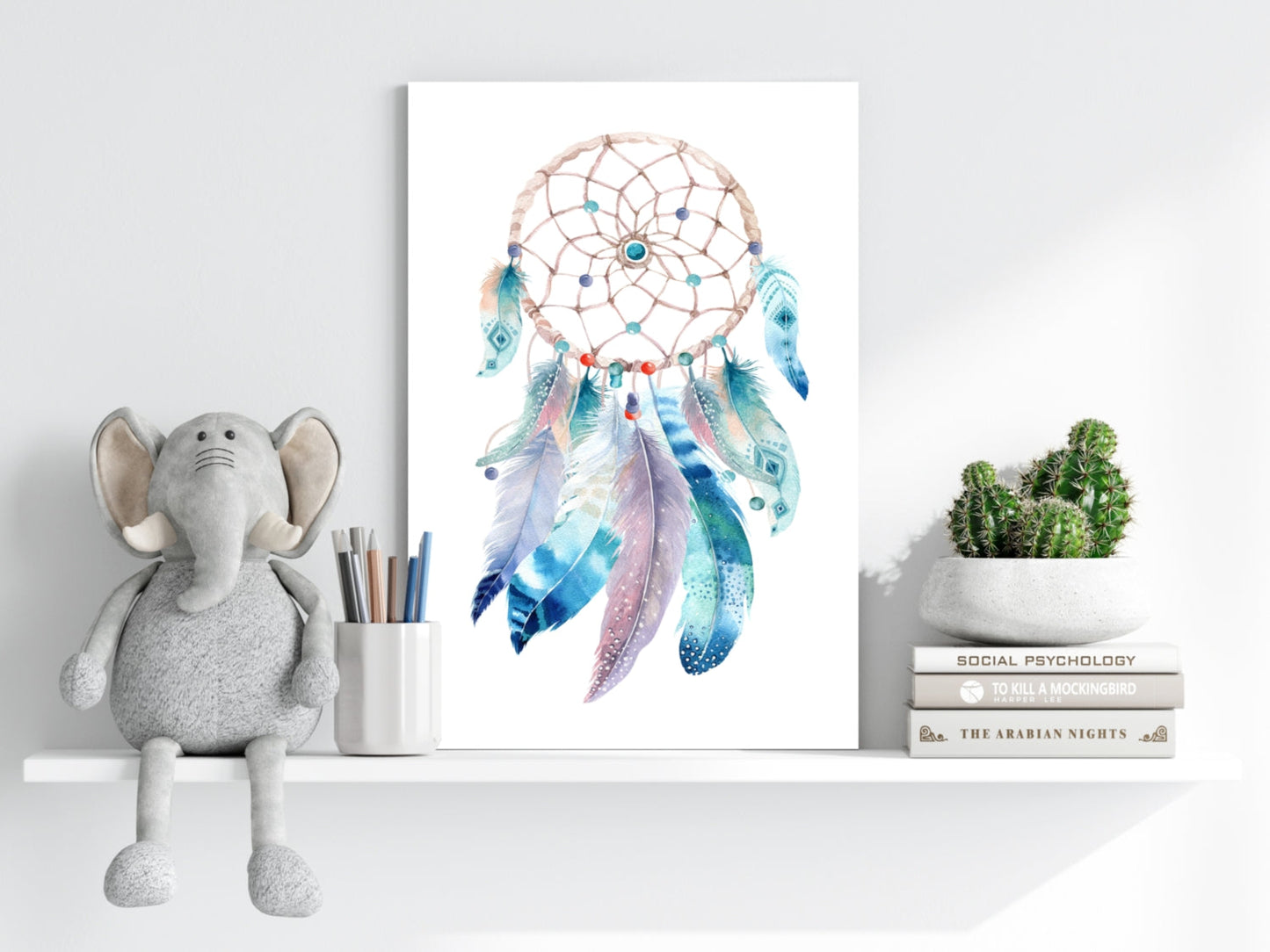 Dreamcatcher Metal Wall Art
