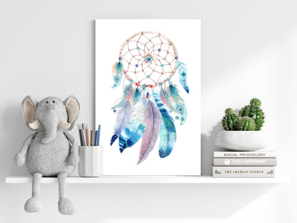 Dreamcatcher Metal Wall Art