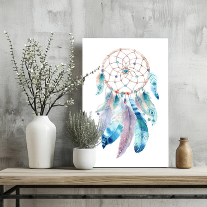 Dreamcatcher Metal Wall Art
