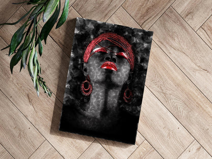 Woman Metal Wall Art