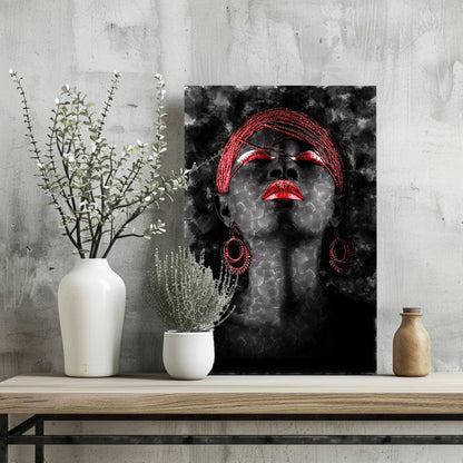 Woman Metal Wall Art
