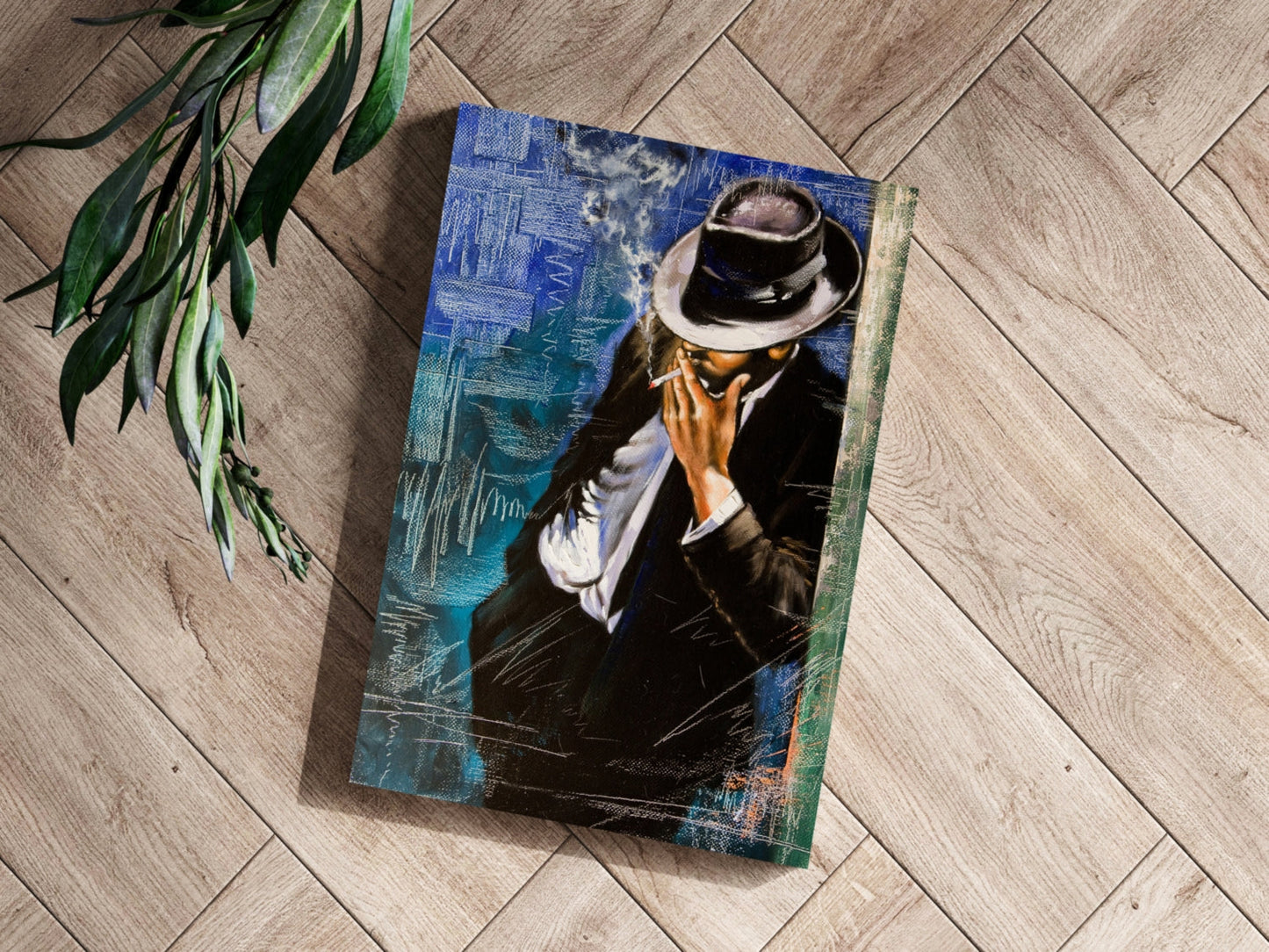 Standing Man Metal Wall Art