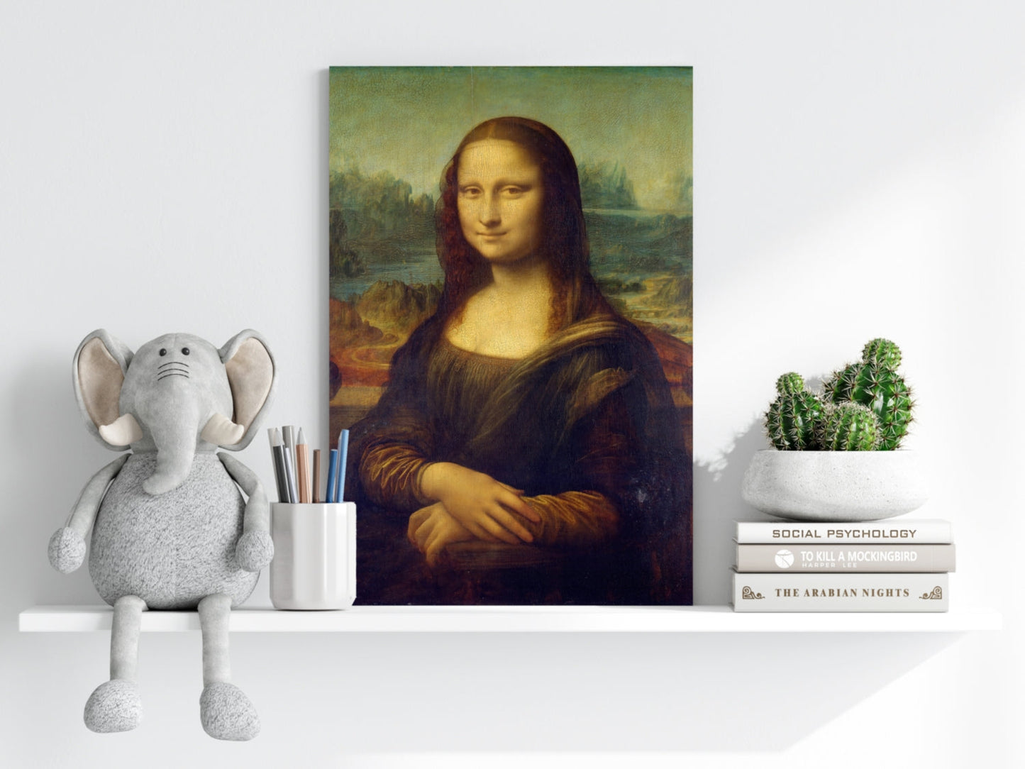 Mona Lisa Metal Wall Art