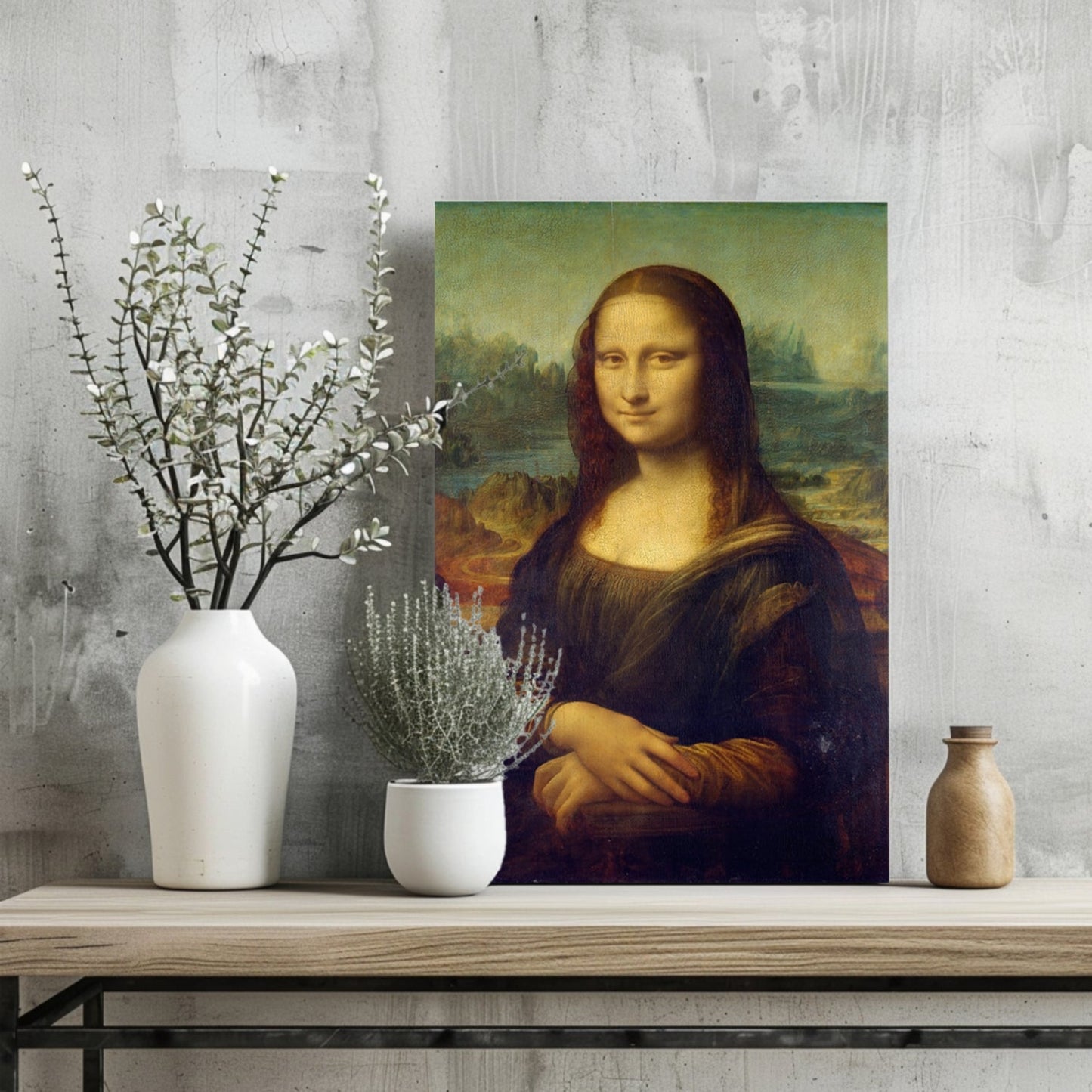 Mona Lisa Metal Wall Art