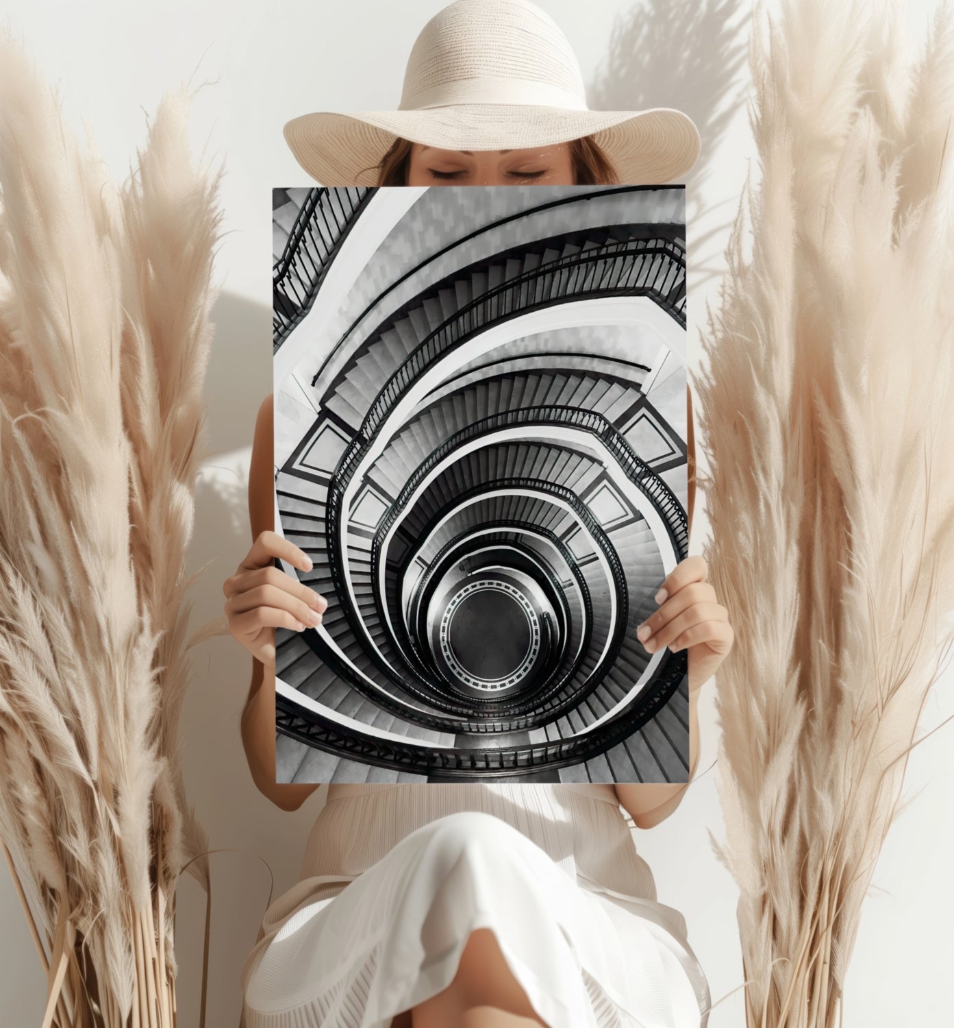 Stairs Metal Wall Art