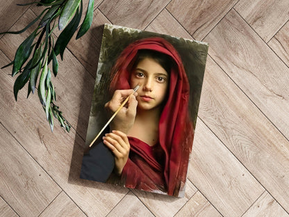 Self Portrait Metal Wall Art
