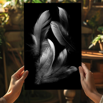 Feathers Metal Wall Art