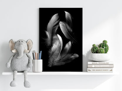 Feathers Metal Wall Art
