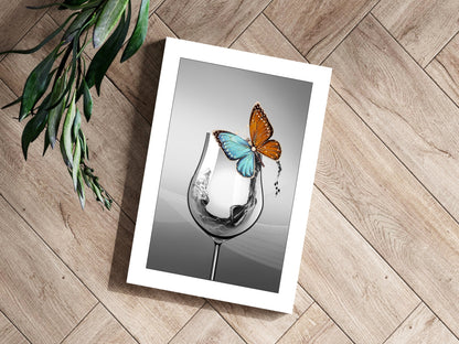 Glass Metal Wall Art