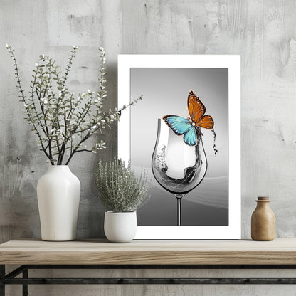 Glass Metal Wall Art