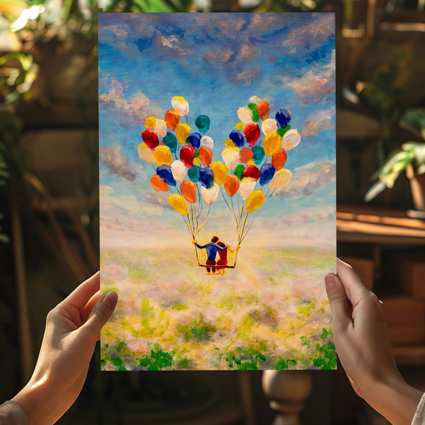 Balloons Aluminum Wall Art