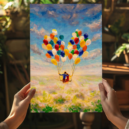 Balloons Aluminum Wall Art