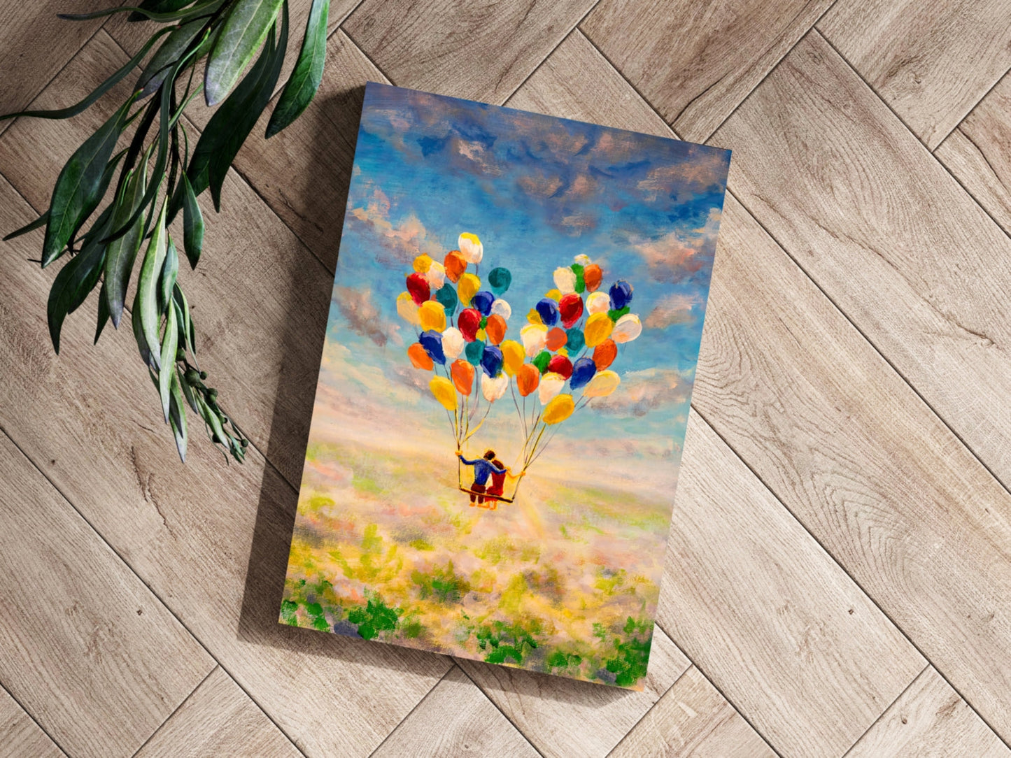 Balloons Aluminum Wall Art