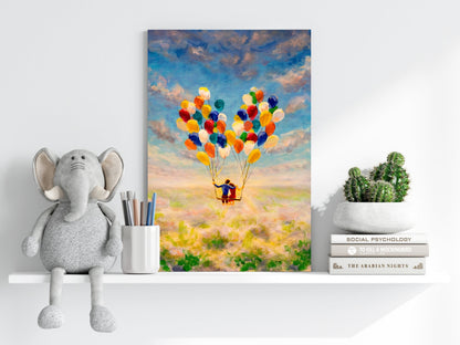 Balloons Aluminum Wall Art