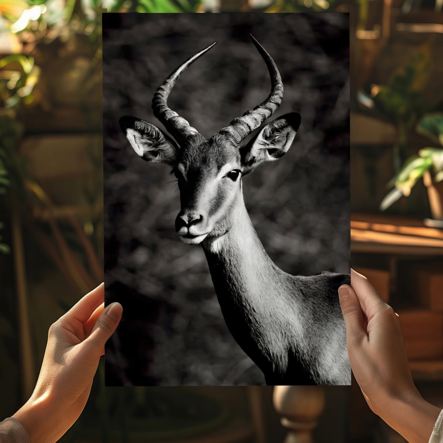 Antelope Metal Wall Art