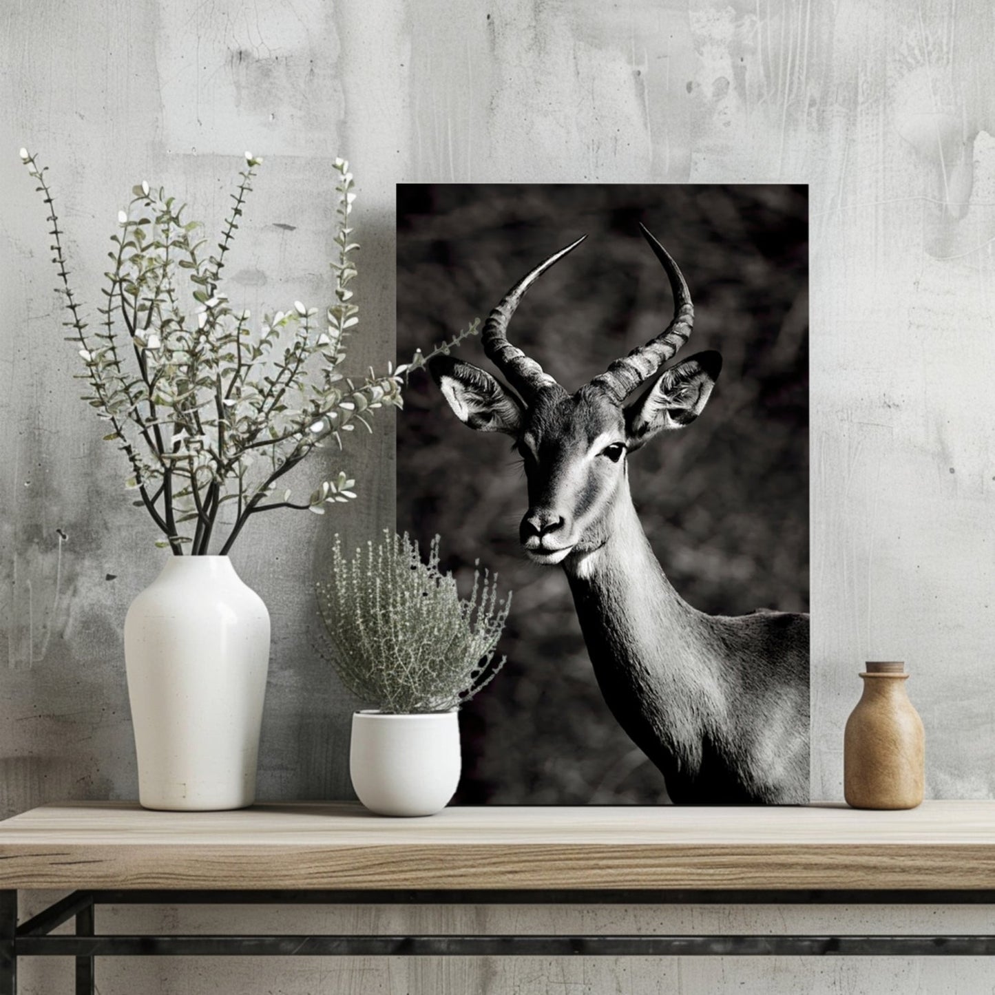 Antelope Metal Wall Art