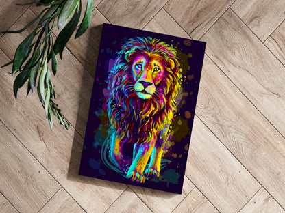 Lion Metal Wall Art