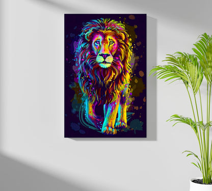 Lion Metal Wall Art