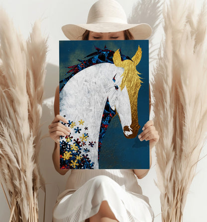Horse Metal Wall Art