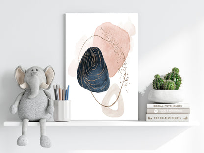 Line Art Modern Shape Metal Wall Art