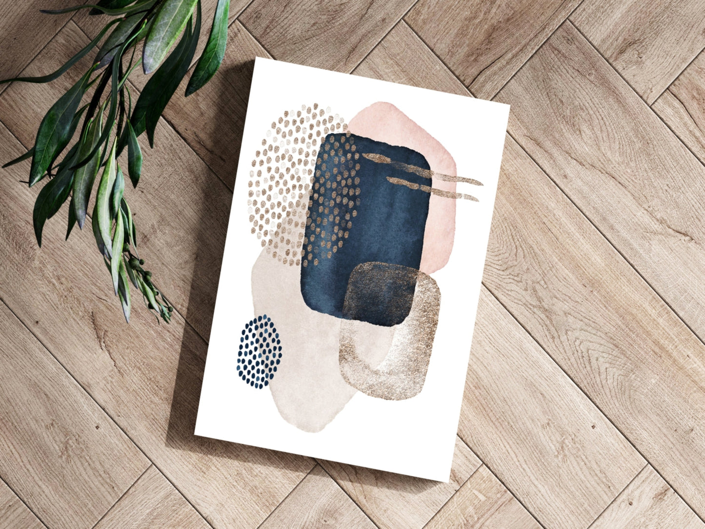 Line Art Modern Shape III Metal Wall Art