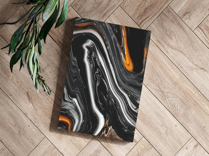 Abstract Marble V2 Metal Wall Art