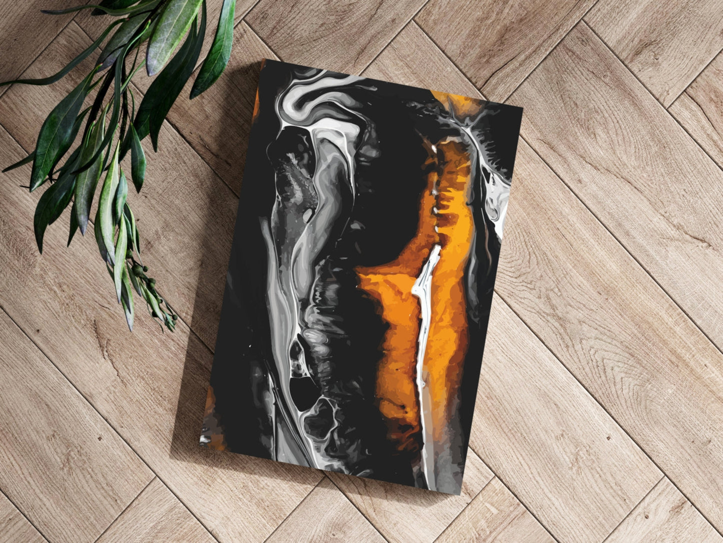 Abstract Marble V3 Metal Wall Art