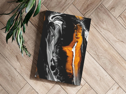 Abstract Marble V3 Metal Wall Art