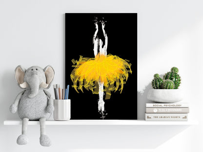 Ballet Aluminum Wall Art
