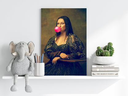 Mona Lisa Metal Wall Art