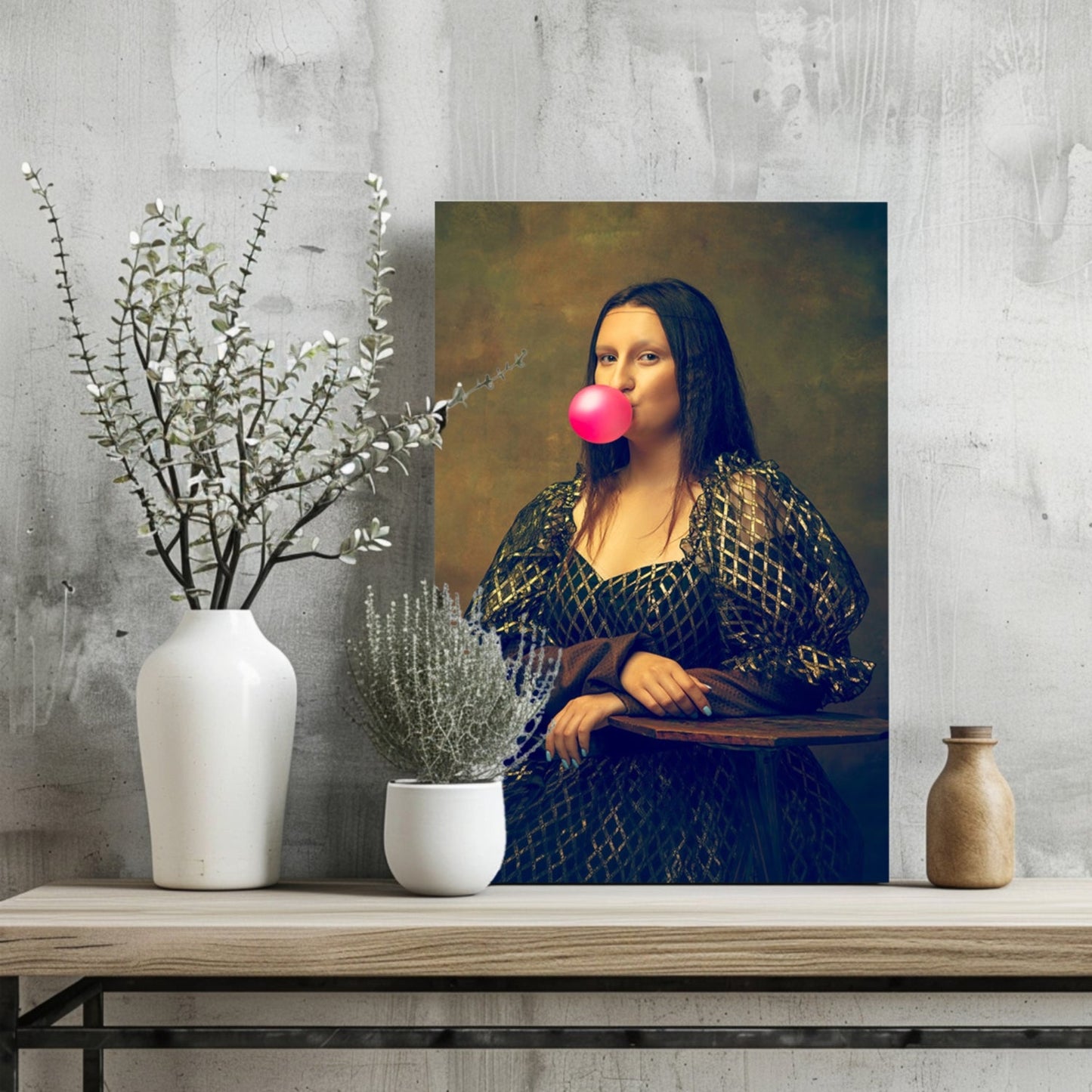 Mona Lisa Metal Wall Art