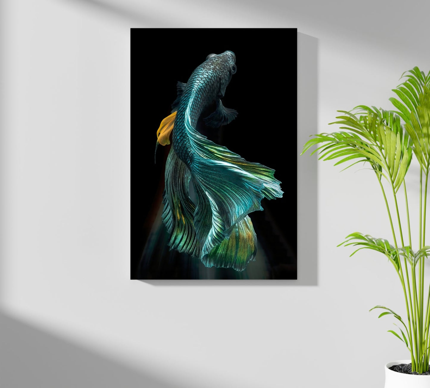 Koi Fish Metal Wall Art