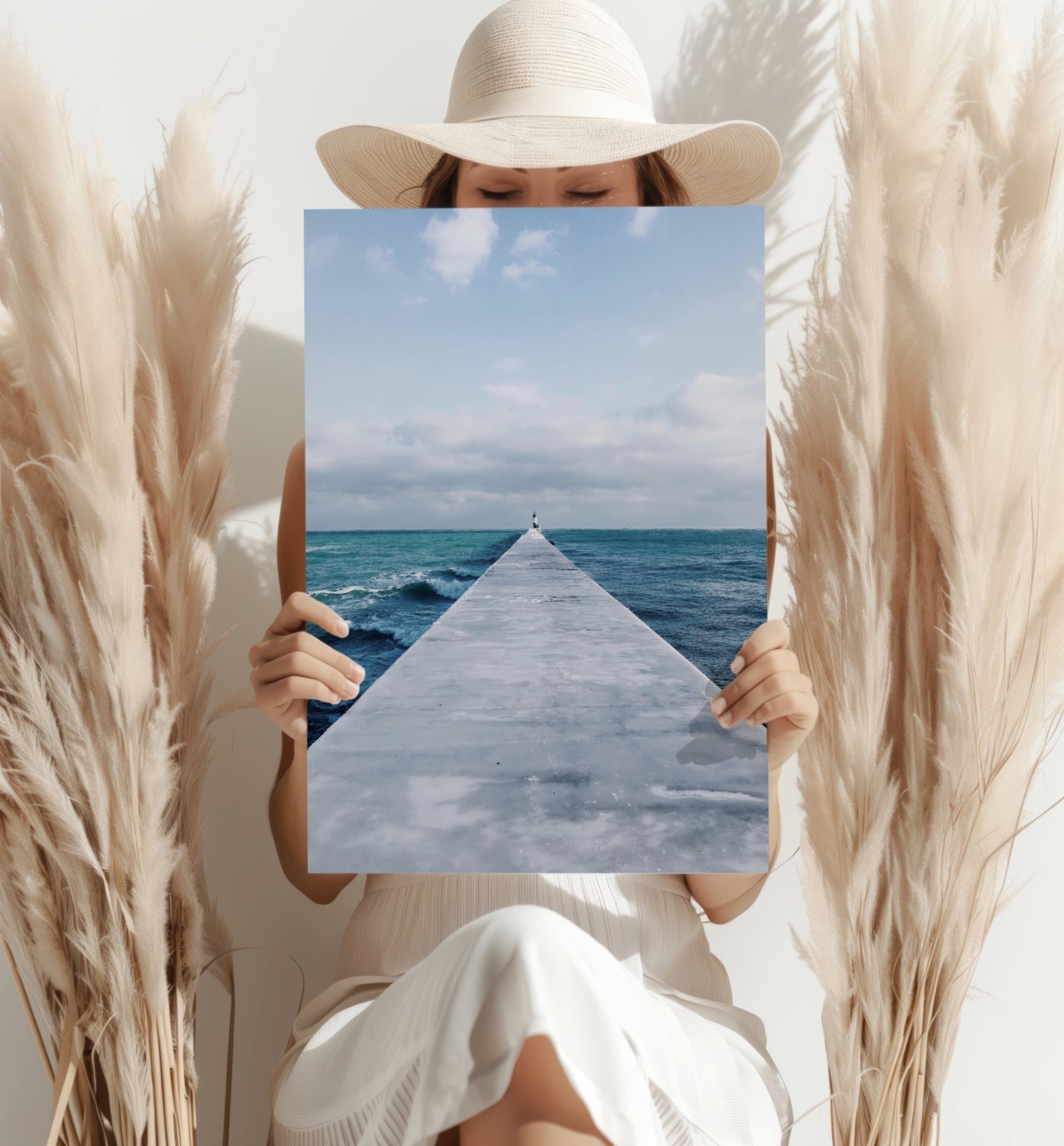 Dock View Metal Wall Art