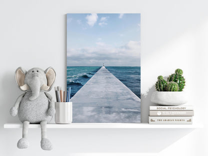 Dock View Metal Wall Art