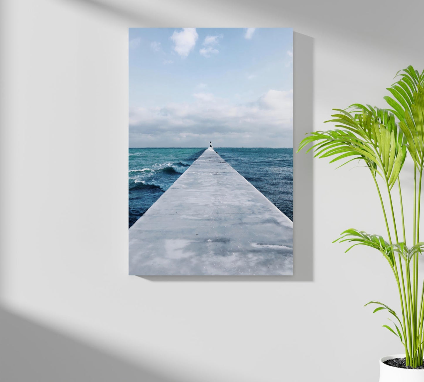 Dock View Metal Wall Art