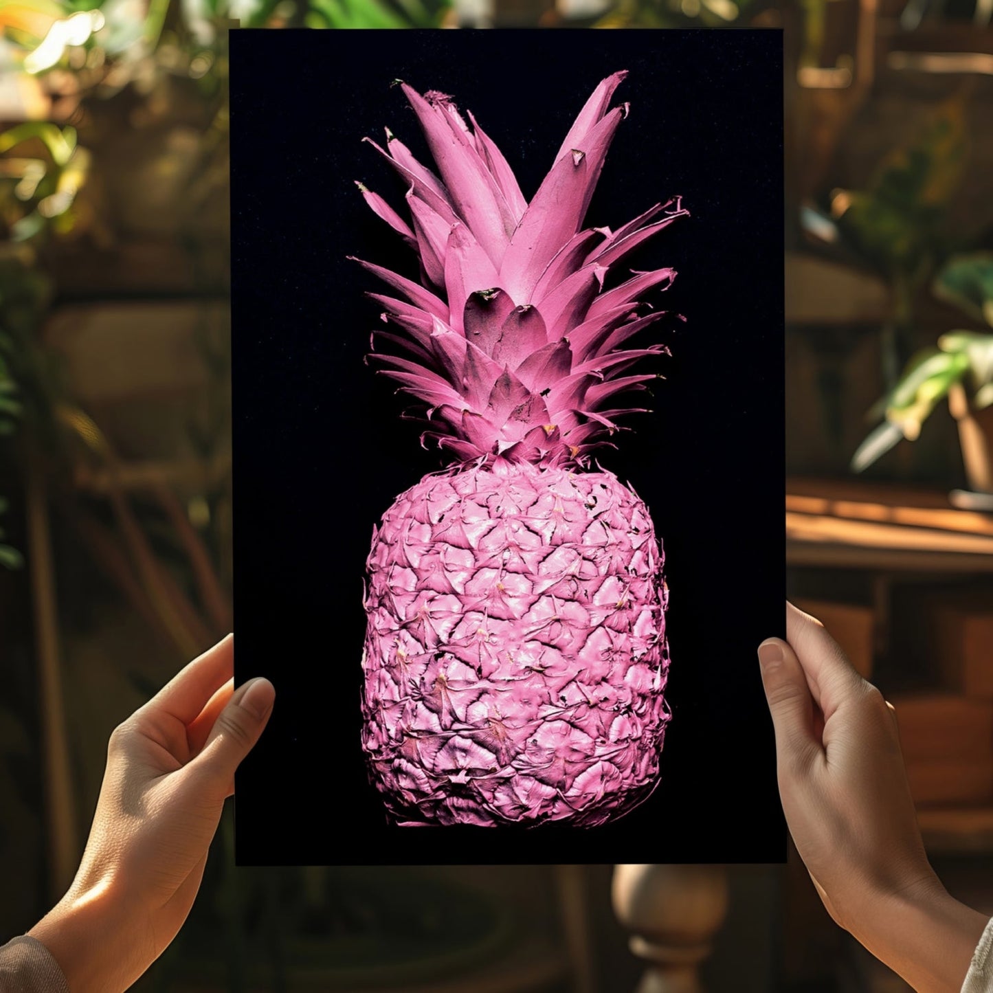 Pineapple Aluminum Wall Art