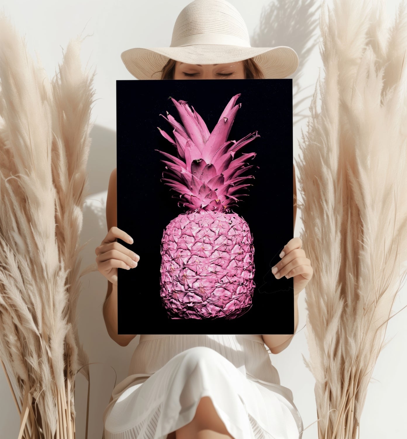Pineapple Aluminum Wall Art