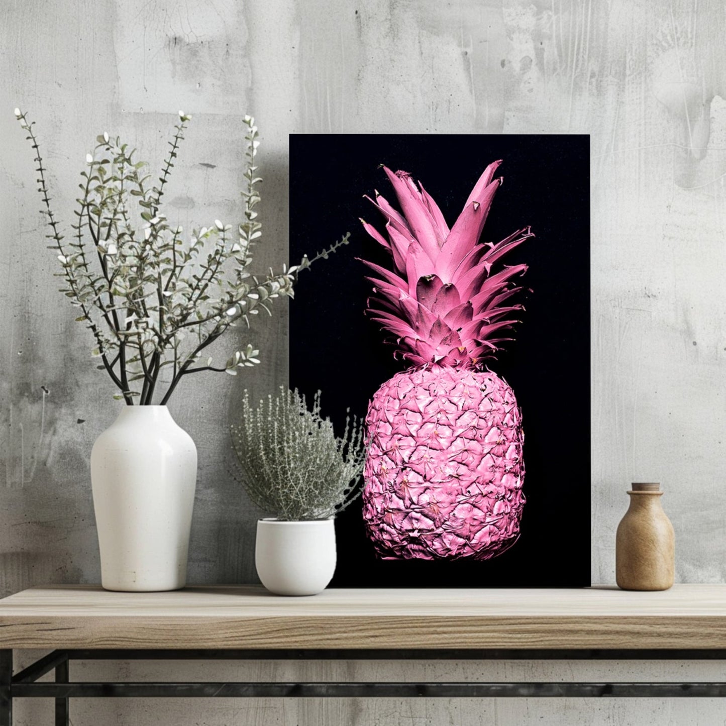 Pineapple Aluminum Wall Art