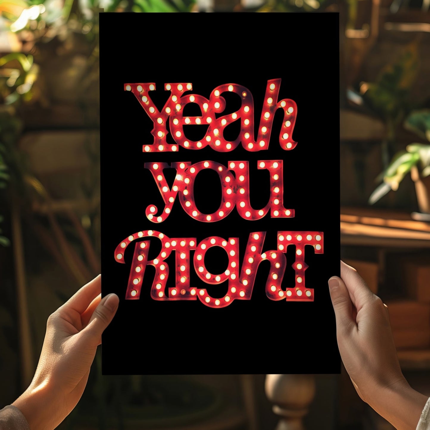 You Are Right Metal Wall Art