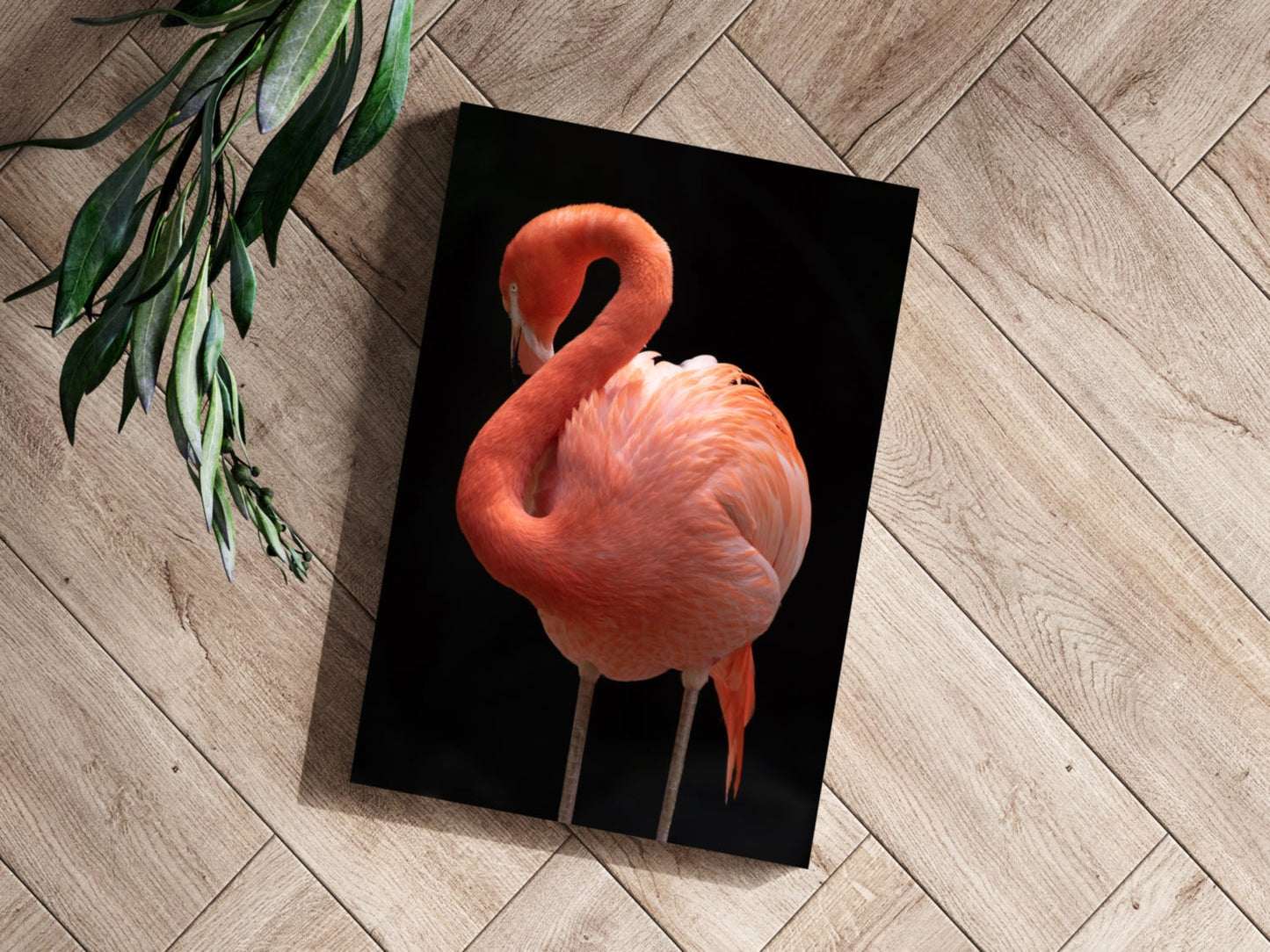 Flamingo Metal Wall Art