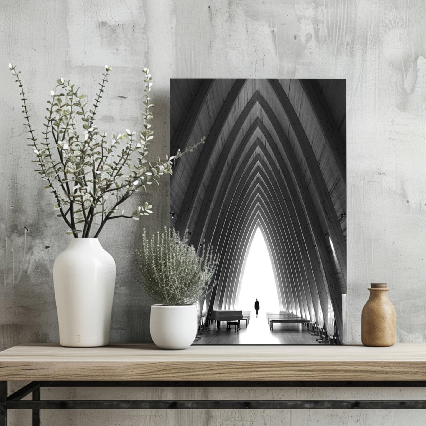 Architecture Metal Wall Art II