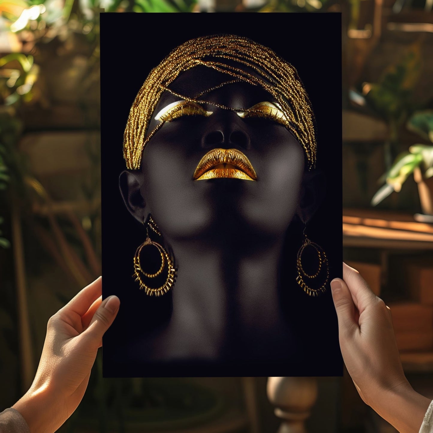 Woman Metal Wall Art